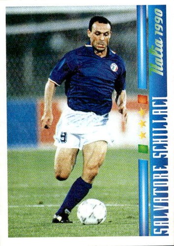 Figurina azzurro mondiale - figurina,