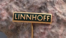 Distintivo spilla logo ingegneria sistemi macchina calcestruzzo asfalto Linnhoff vintage