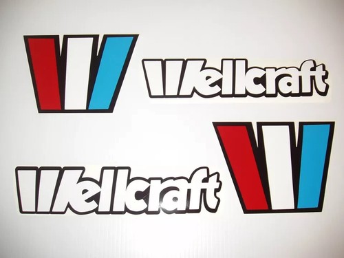 Wellcraft decalcomanie barca - decalcomanie,