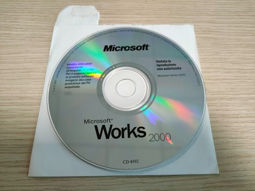 Microsoft works 2000 solo - microsoft,