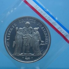 FRANCIA V REPUBBLICA 10 FRANCHI 1968 ARGENTO SILVER COIN FDC CURRENCY COLLEZIONE