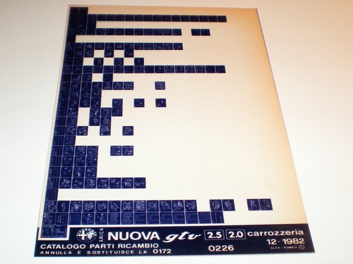 Microfiche catalogo ricambi - catalogo,