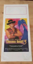  Locandina Originale 33x70cm. MR. CROCODILE DUNDEE 3 Paul Hogan 2001