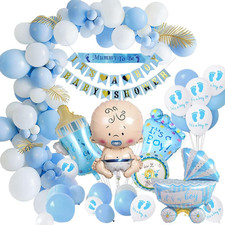 Baby shower boy decorations - baby,