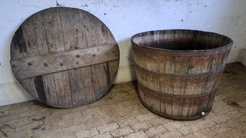 Mastello tino legno antico - tino, in