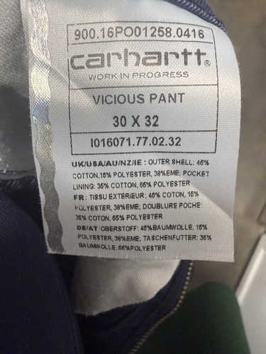 Pantalone uomo carhartt - pantalone,