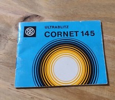Manuale Cornet 145 FLASH ULTRABLITZ  germany vintage robert
