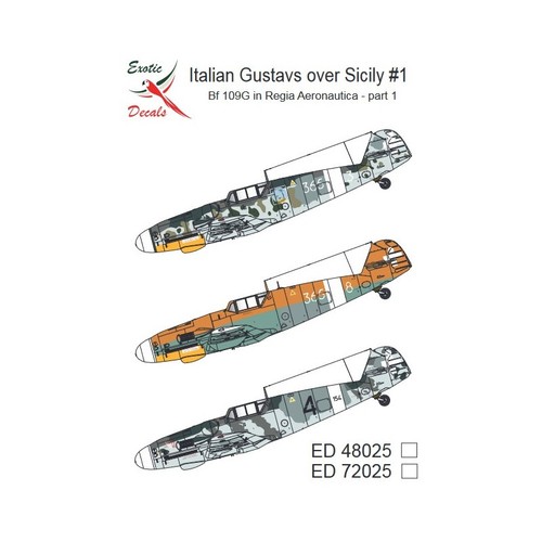 Decals 48025 italian gustavs - decals,