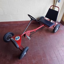 Auto A Pedali Giordani Macchinina Go Kart Per Bambini Regolabile Vintage