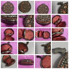 Antica borsa in acciaio taglio