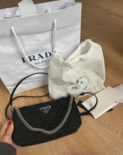 Borsa a mano Prada tessuto /