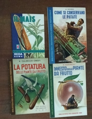 Lotto libri sull agricoltura - libri, sull'
