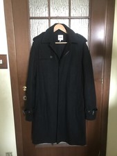 Moschino Cappotto Uomo Nero Lungo 50