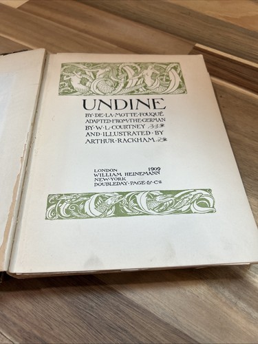 Undine 1909 friedrich la - 1909,
