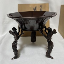 Vaso di fiori in rame di