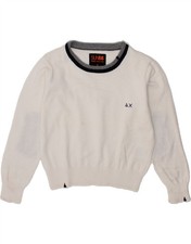SUN68 Maglione Felpa Bambino Ragazzo 18-24 Mesi Grigio Cotone IK18