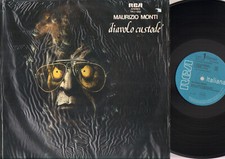 LP MAURIZIO MONTI DIAVOLO CUSTODE 1976 RCA ITALIAN PROGRESSIVE CANTAUTORI M- / M