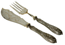 Vecchio Set Di Posate In