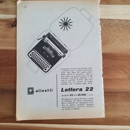 Olivetti macchina scrivere - olivetti,