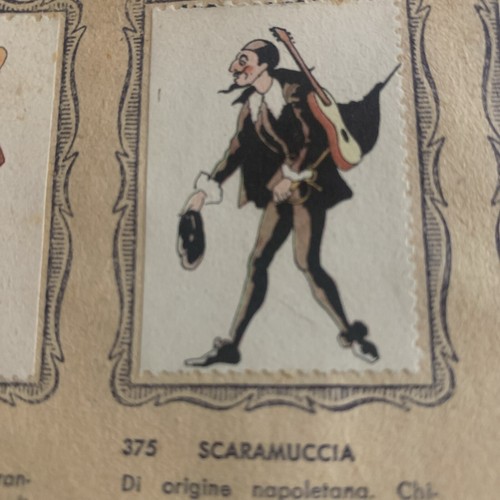 Figurina 375 maschere e - figurina, n.375