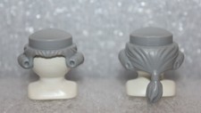 Playmobil Hair 2 Grey Wigs