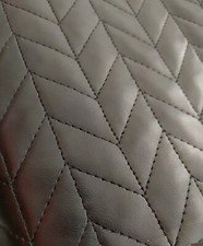 ♥ TESSUTO STOFFA TAPPEZZERIA NERO SIMIL PELLE FIAT LANCIA VINTAGE AUTO D'EPOCA