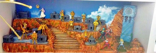 Diorama myth cloth saint - diorama,