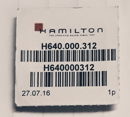 Fibbia hamilton titanio - hamilton, in