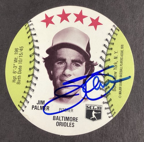Jim palmer firmato 1976 - palmer,