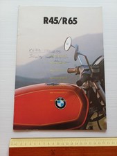 BMW R 45 - R 65 1978 depliant ITALIANO originale