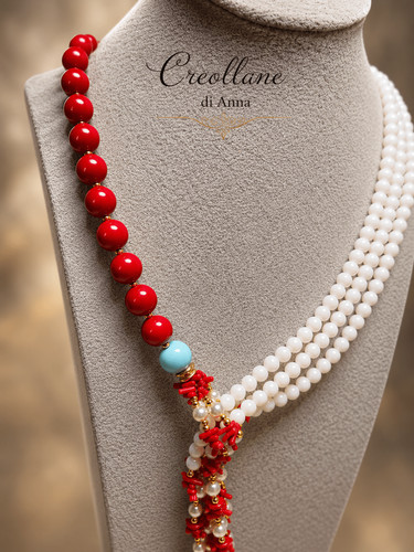 Collana artigianale handmade - collana,