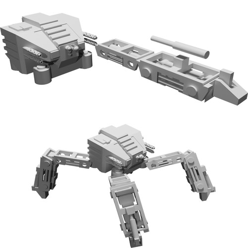 Kit modello mech - modello,