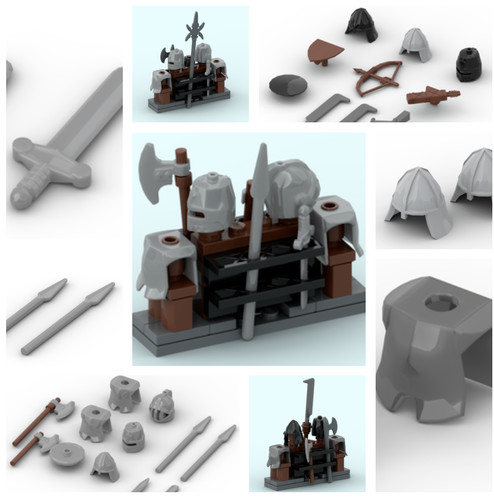 Lego armi scegli armature - scegli,