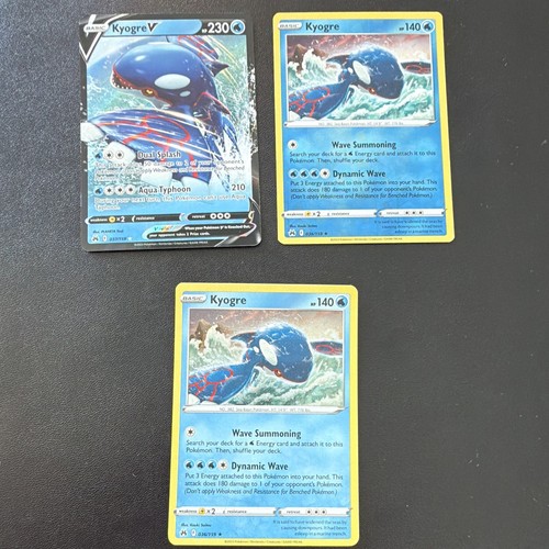 Lotto kyogre tcg - kyogre, pokémon