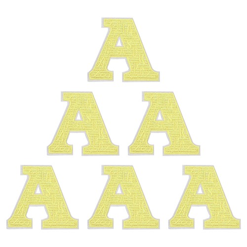 Pcs patches initial letters - 6,