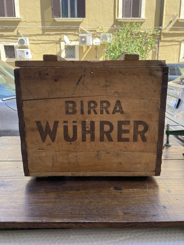 Cassa legno birra wuhrer - cassa,