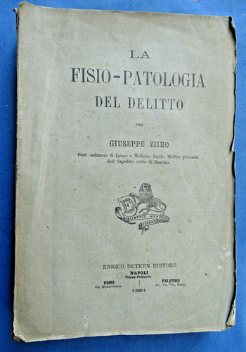 Antropologia criminale ziino - antropologia,