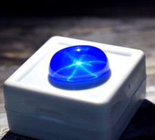 Zaffiro stella blu cabochon