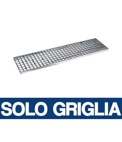 Griglia zincata per canaletta - zincata,