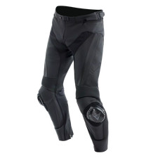 DAINESE DELTA 4 - PANTALONI MOTO IN PELLE UOMO NERO