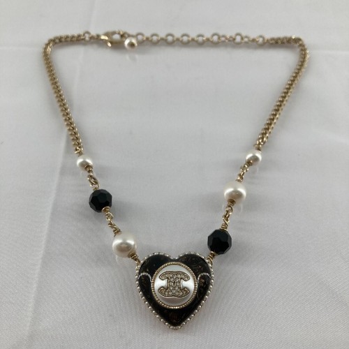 Collana chanel logo oro - chanel,
