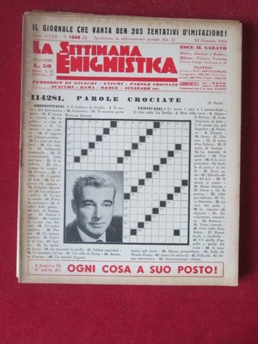 Settimana enigmistica 1608 - ,
