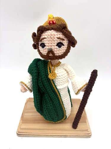 San giuda amigurumi santo - amigurumi,
