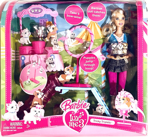 Mattel barbie luv tricky - me, 3