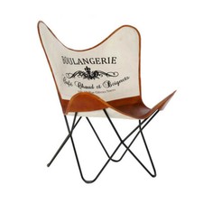Sedia poltrona vintage cuoio - poltrona,