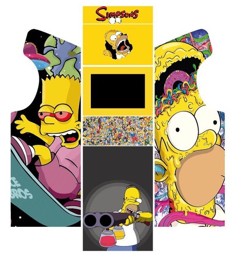 Stickers borne arcade mame ou - borne,