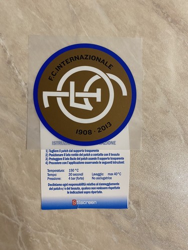 Toppa patch inter 105 anni - toppa,
