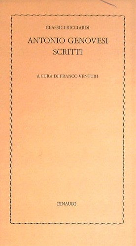 Scritti genovesi antonio - genovesi,
