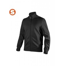 Felpa da lavoro invernale nera Diadora Utility Sweatshirt Industry Fz