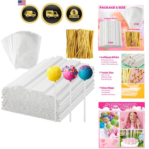600pcs lollipop stick 6in - stick,,